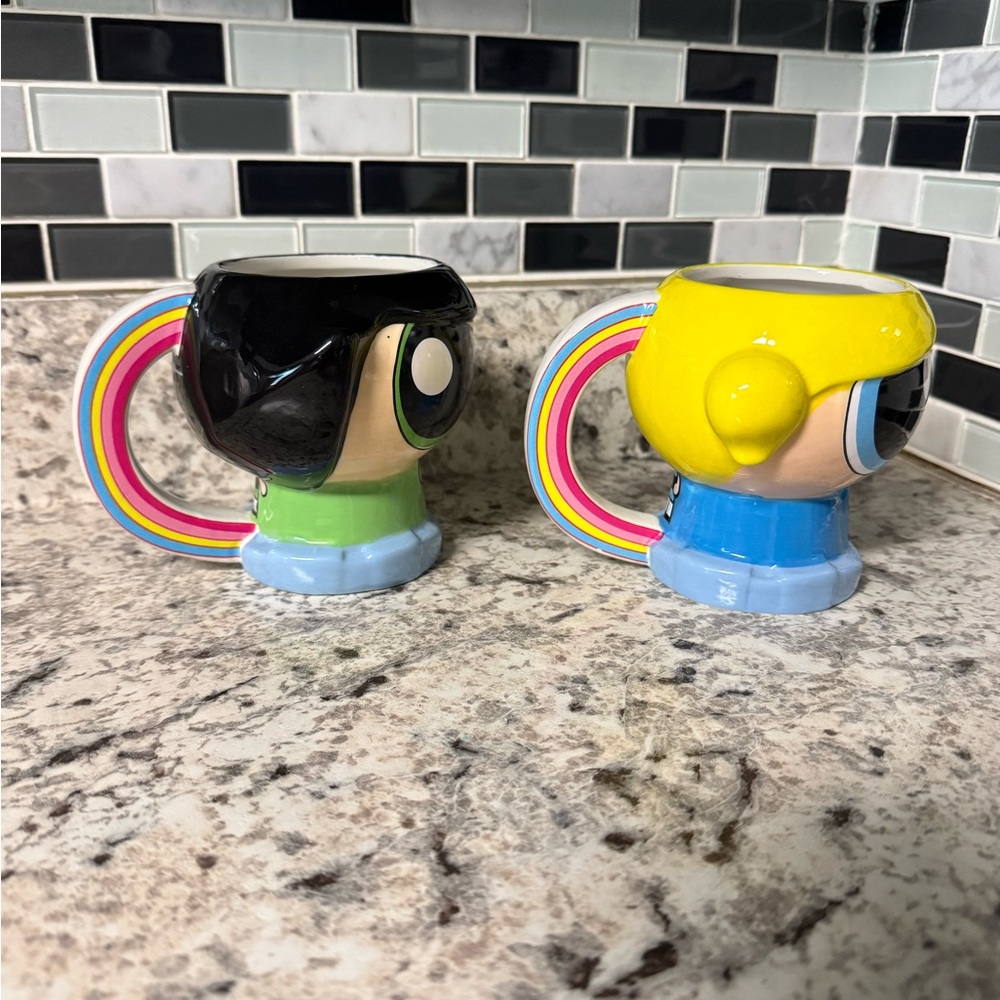Powerpuff Girls Ceramic Mugs Set of Two - Picture 3 of 5